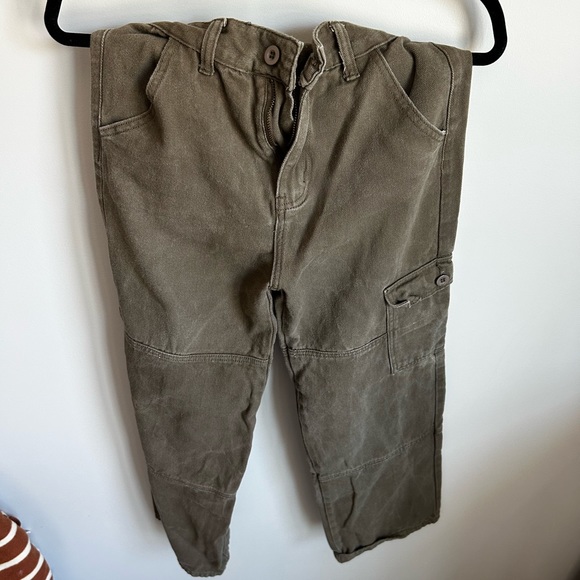Army green cargo pants - Picture 2 of 4